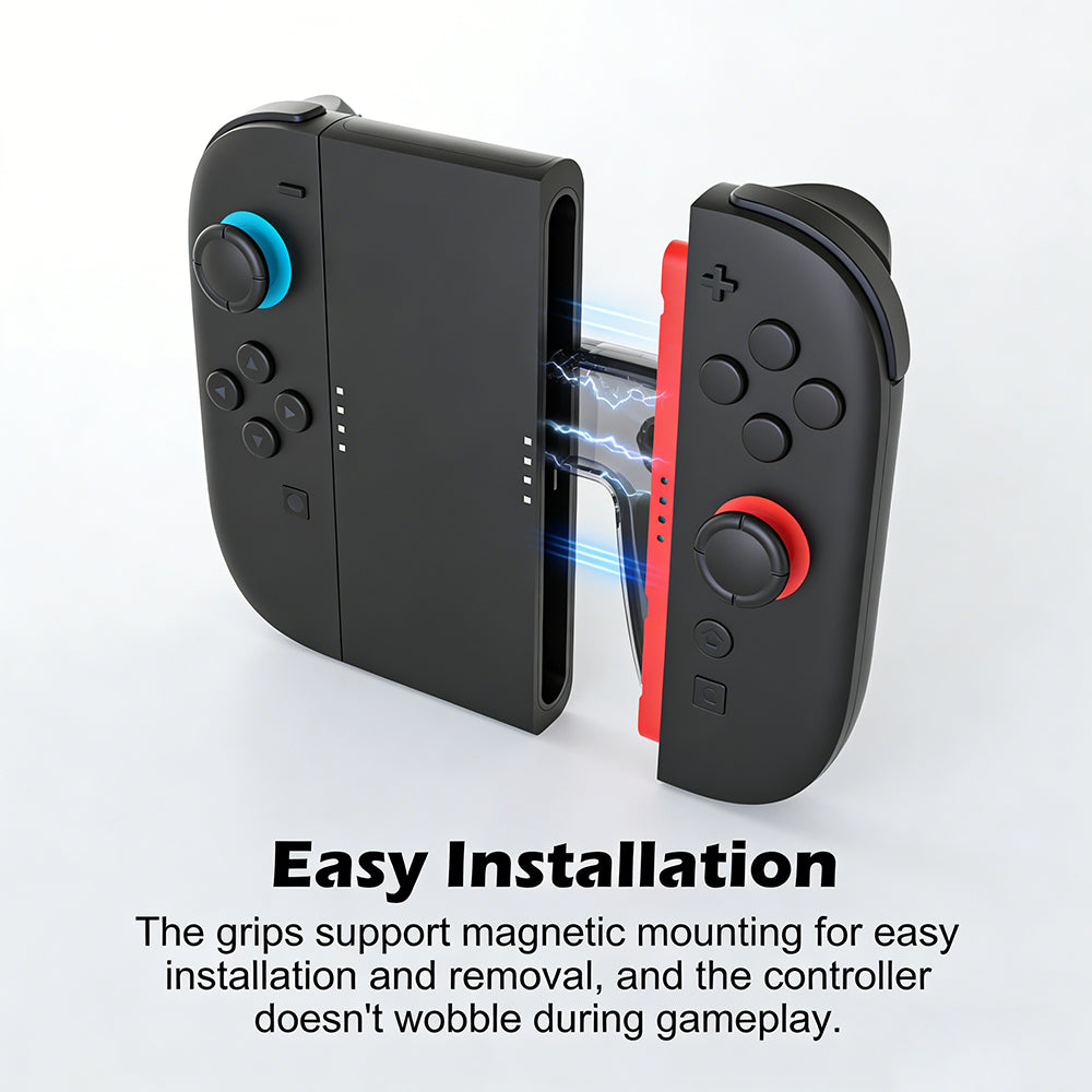 SWCHL® Pro Wired Charging Grip – Ergonomic Handle for Switch 2 & Joy-Con Controllers
