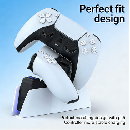 SWCHL PS5 Controller Charger Station, Fast Charging Dock for DualSense Wireless Controllers