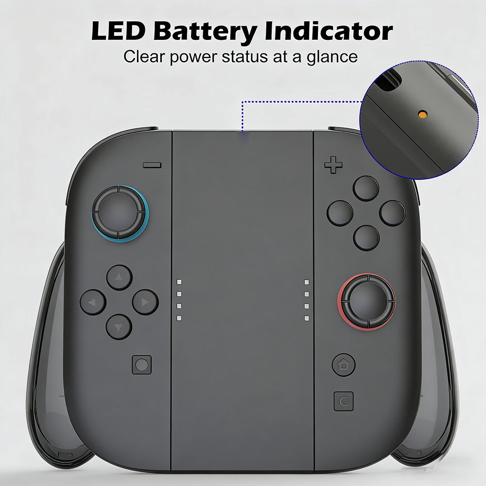 SWCHL® Pro Wired Charging Grip – Ergonomic Handle for Switch 2 & Joy-Con Controllers